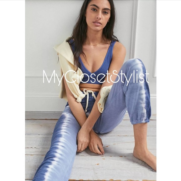 Anthropologie Sundry Basic Tie Dye Joggers Soft Sweatpants NWT S 1 - Picture 4 of 6